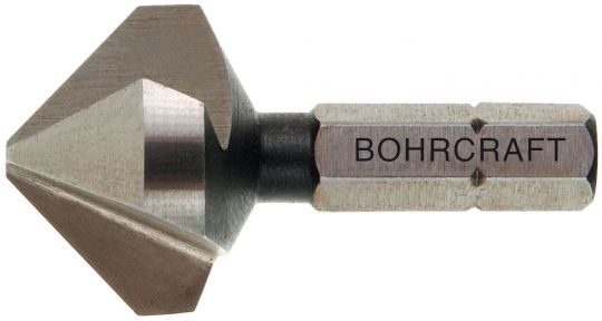 Countersink-Bits 90° HSS ¼" hex-shank 