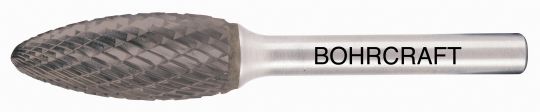 Carbide rotary burrs shape H flame (FLH) 